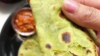 Palak paneer roti recipe