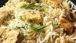 Paneer biryani recipe