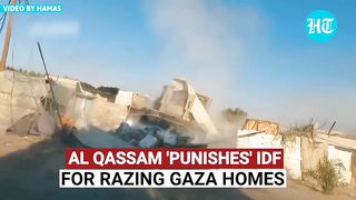 IDF bulldozers go up in smoke as Al-Qassam Punishes Isreal For Razing Gaza Home | Israel vs Palestine News Today