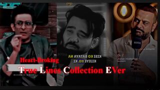 Barkat uzmi Heart-broken sad lines collections #trueline
