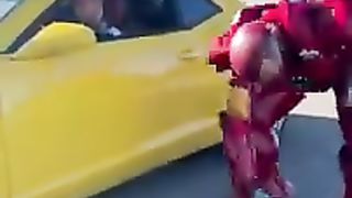 Recognized the Car Dont Mess With the Iron Man