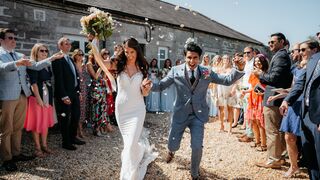 One of the wildest wedding receptions in history