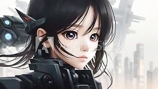 The one anime girl with the power to change color