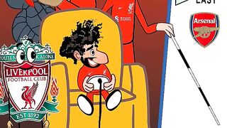 Salah chose his son to face Man United, liverpool manutd manunited salah maguire