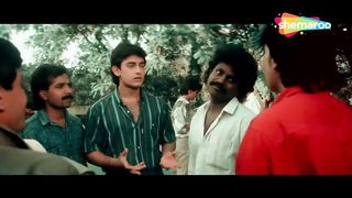 If I win this bet.. then in front of everyone MRS. I will kiss Madhu _ Amir Khan Movie.