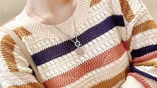 Sweaters atasan wanita bahan inport