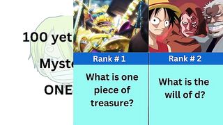100 Unsolved Mysteries of One Piece