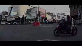 Cinematic morning in the city