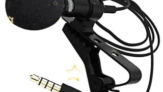 3.5mm Clip Microphone Collar Mic for Voice Recording
