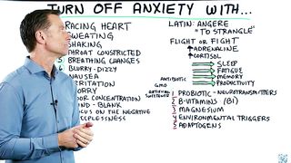 Turn Off Your Anxiety with This – Fight or Flight Response – Control Anxiety – Dr.Berg
