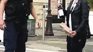 A magician cheated a policeman