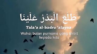 solawat nabi berhenti sejenak untuk menenangkan hati