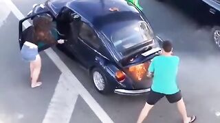 Fogo no Fusca