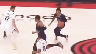 what a fake pass from Ja Morant