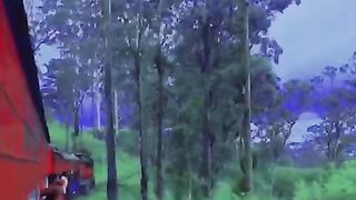 Train Ride In Sri Lanka Beautiful Place