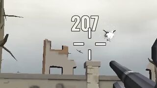 Soviet Union Soldier Save His City From Attack Of Nazi Fighter Plane Using Anti-aircraft Gun , Brave   (subscribe for more)