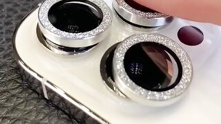 Lens Protective Film remove & Applying new Lens Protector Process on iPhone #shorts