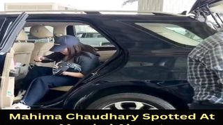 Mahima Chaudhary Spotted At Mumbai Airport #mahimachaudhry #shorts #short #trending #viral #bollywood #shortvideo