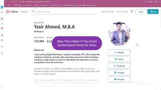 10 Highest Rated Facebook  Training Hindi Urdu