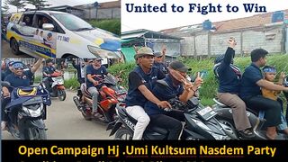 Open Campaign Hj .Umi Kultsum Nasdem Party Candidate Dapil 2 No. 2 Pileg 2024