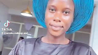 Round base gele style