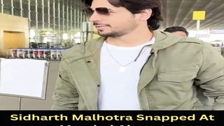 Sidharth Malhotra Snapped At Mumbai Airport #sidharthmalhotra #shorts #short #trending #viral #bollywood #shortvideo