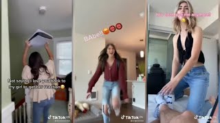NOT Saying I LOVE YOU back prank on girlfriend [FUNNY REACTION] _ Tiktok compilation (720p)