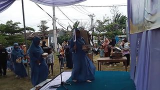 Marawis and Hadroh Competition at Perum LBS Sponsor By Hj. Umi Kultsum Nasdem Party Candidate