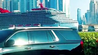 Dubai Cruise Ship View