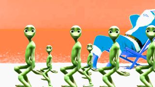 Alien dance with dame tu cosita challenge patila dance