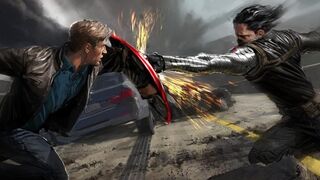 captain america fight cops