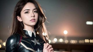 4K Captain America Cosplay Look Book
