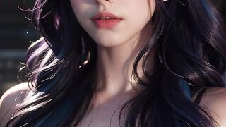 Ai Art Beauties, Real 4K, Beautiful Girls With Collection Hair Style, LookBook