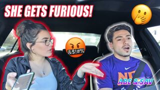 Calling My Girlfriend ANOTHER GIRLS NAME Prank || Abe & Sav