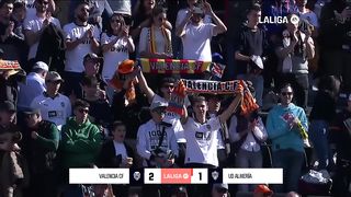VALENCIA CF 2 - 1 UD ALMERÍA _ RESUMEN LALIGA EA SPORTS(