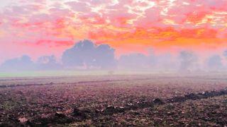 Beautiful Land View | Beautiful Village | Beautiful clouds | febspotvideo