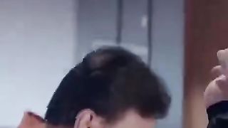 Girl's dangerous attack on a rich man