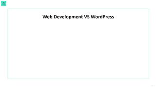 3 Web development & WordPress
