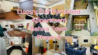 2 bed apartment furnished luxury  bahria town Phase 4