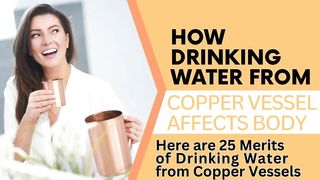 Power of Copper in Drinking Water II Copper Vessel Benefits II Drinking water in copper vessel