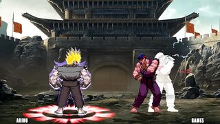 Akuma Super VS Dragon Ryu n Orochi Ryu
