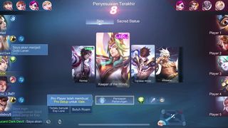 Gameplay mobile legend bang bang hero vale mage