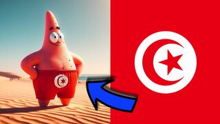 Patrick if they different  countries flags
