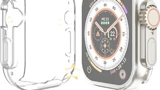CallSmith Apple Watch Ultra Screen Protector Case 49mm (2022), Built-in HD Clear Ultra-Thin Soft TPU Screen Protector Bumper Cover