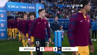 DEPORTIVO ALAVÉS 1 - 3 FC BARCELONA _ RESUMEN LALIGA EA SPORT