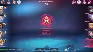 Battle 5v5 Mobile Legend Bang Bang