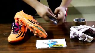 How to Repair Football Shoes