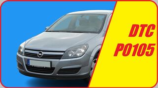 ✅ P0105. OPEL ASTRA H 2004. CODIGO DE MOTOR Z17DTH. Pérdida de potencia y luz de avería encendida.