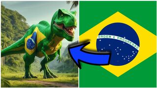 Tyrannosaurus Rex in from different countries - Part 1