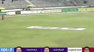 Faheem ashraf good batting in BPL